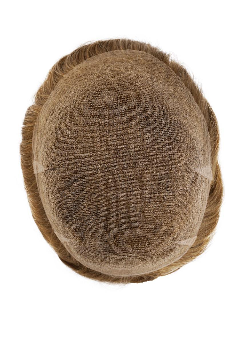 Prótesis Capilar de Cabello Europeo de Encaje Frances Completo. Altamente Transpirable y Cómodo de Usar