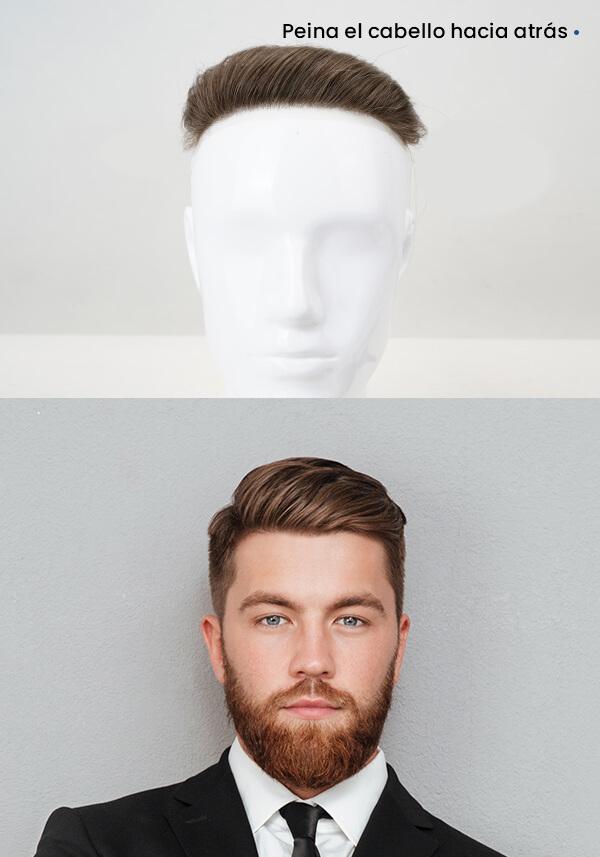 Protesis Capilar Frontal de Skin Super Delgado para Hombre