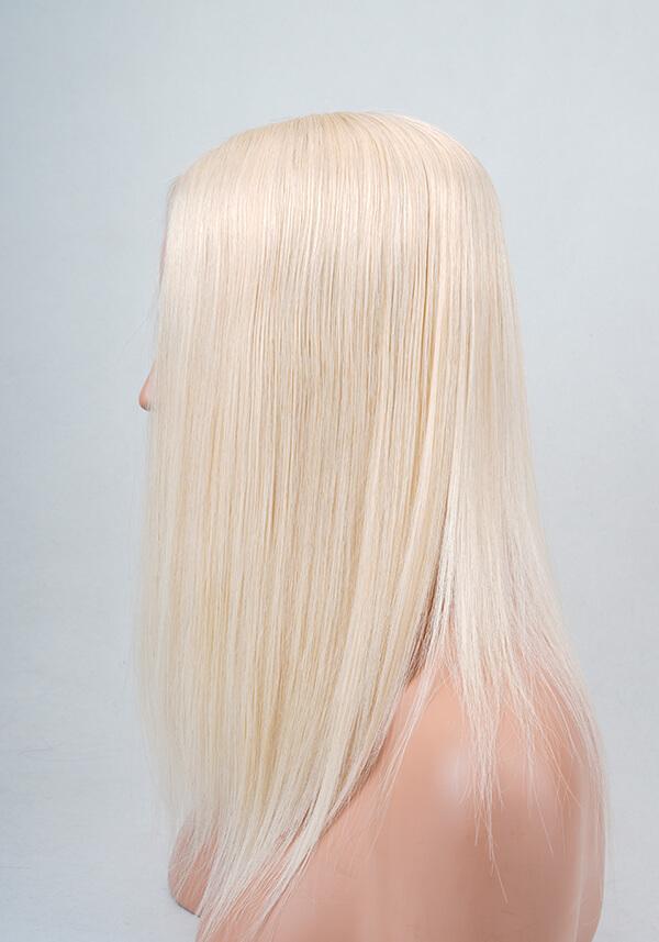 Peluca para mujer de cabello natural con broches altamente durable y ligero