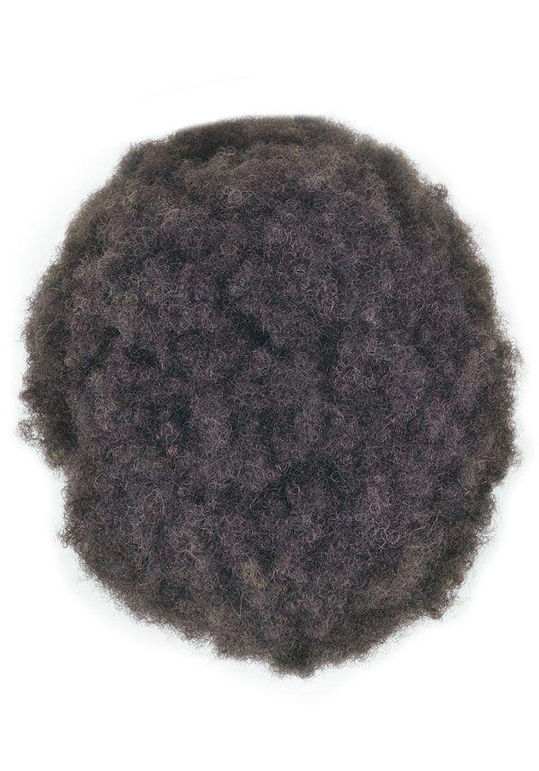 Prótesis capilar para hombre tipo Afro de fácil colocación y realista