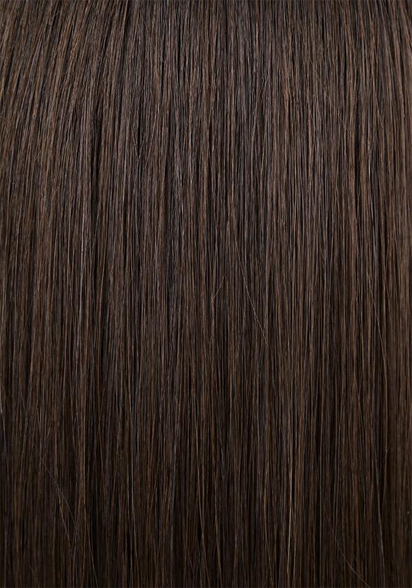 Peluca moderna para mujer de cabello largo tipo remy realista y cómodo de usar