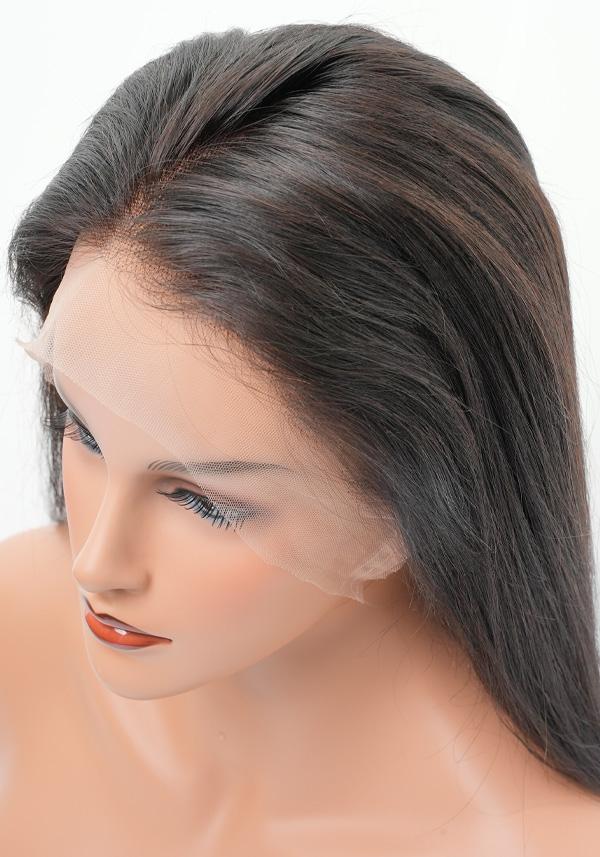 Peluca Médica y Oncológica para Mujer de Encaje y Malla Suave, para Piel Delicada