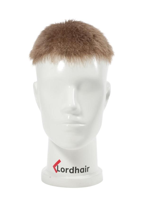 Prótesis Capilar Precortado con Estilo de Cabello Corto. Natural, Realista y Listo para Colocar