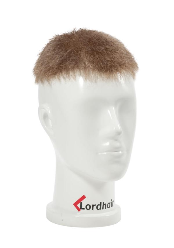 Prótesis Capilar Precortado con Estilo de Cabello Corto. Natural, Realista y Listo para Colocar