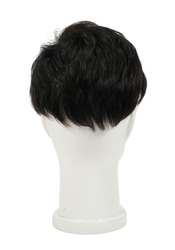 Prótesis Capilar para hombre con cabello estilizado y listo para usar. Elaborado con cabello natural