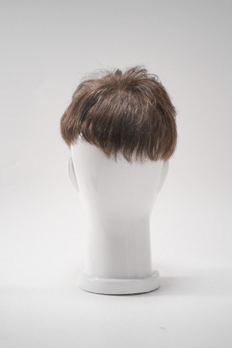 Prótesis Capilar para hombre precortado de cabello natural, fácil de colocar  y limpiar.