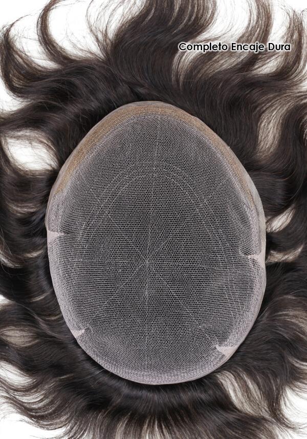 Peluca para hombre de cabello real