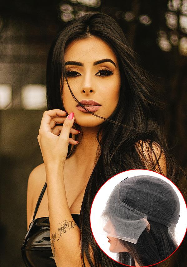 Bella | Peluca para Mujer con Encaje Frontal y Malla Expandible