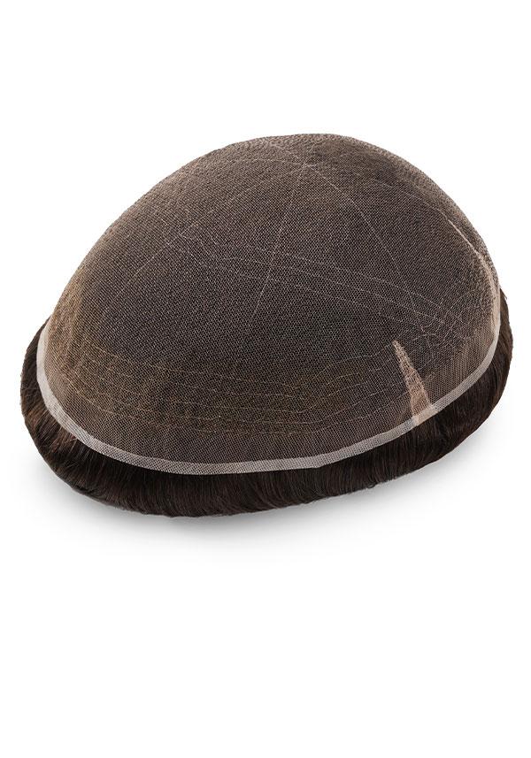 Peluca para hombre de Encaje Francés y Densidad Media