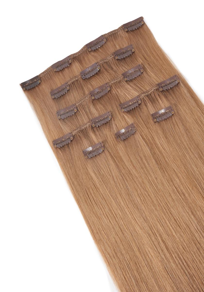 Extensiones de cabello Natural tipo Remy Clásicas con Clips