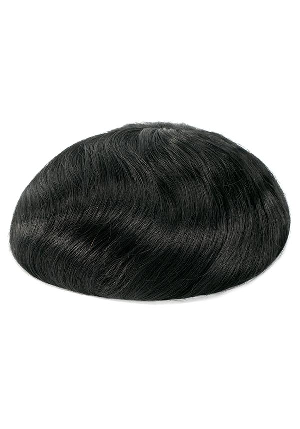 Prótesis capilar para hombre con cabello natural altamente durable