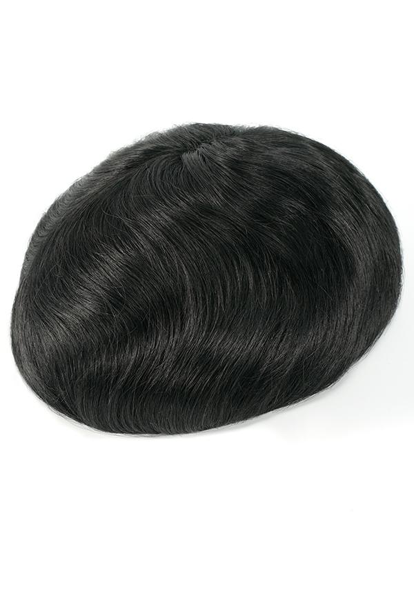 Prótesis capilar para hombre con cabello natural altamente durable