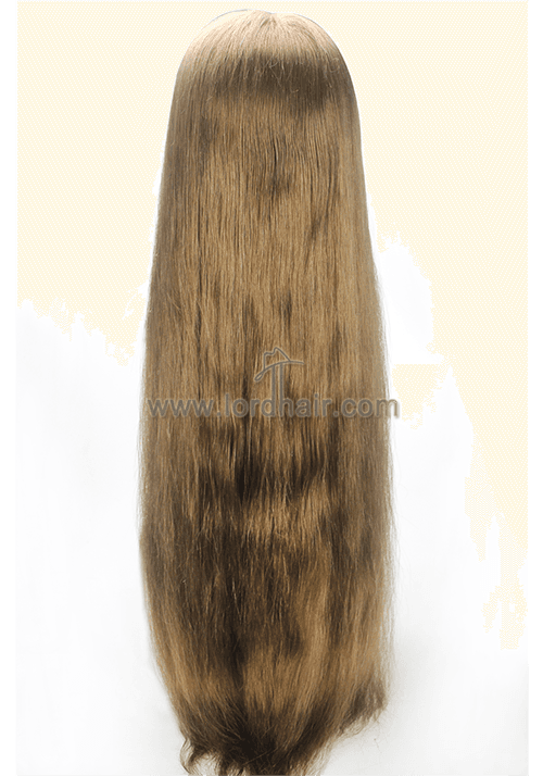 Peluca para Mujer Personalizada de Integración y Voluminizador de Poliéster y Skin Delgado. Cabello 100% Natural