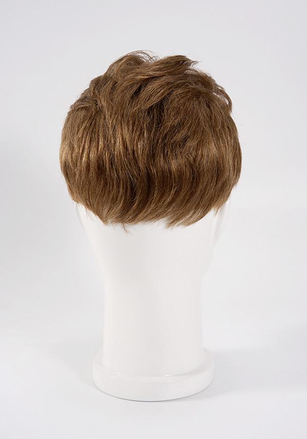 Prótesis Capilar para hombre con cabello pre cortado y estilizado. Realista y con cabello natural