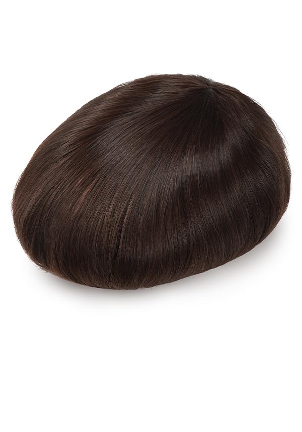 Tupé para hombre de cabello real tipo europeo de skin de alta calidad