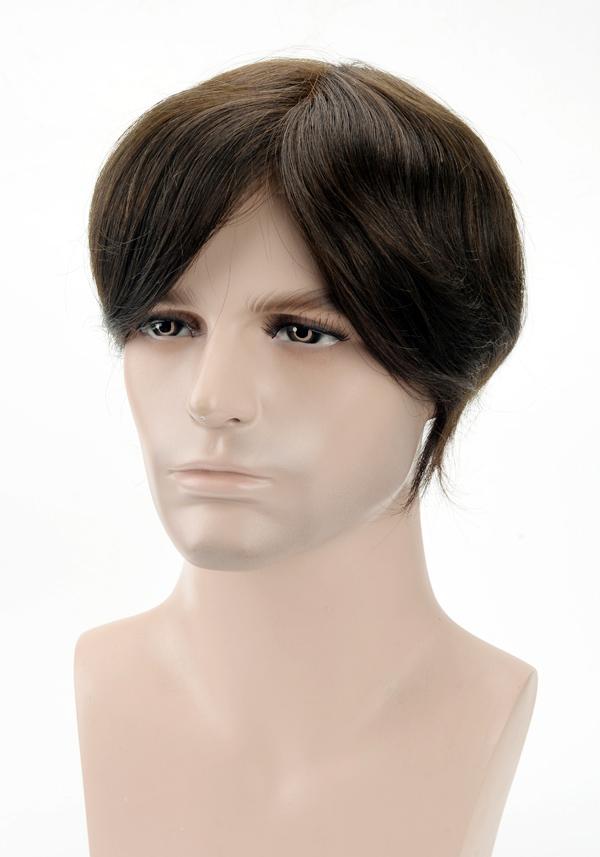 Peluca Personalizada de Encaje Suizo Super Fino. Cabello 100% Natural