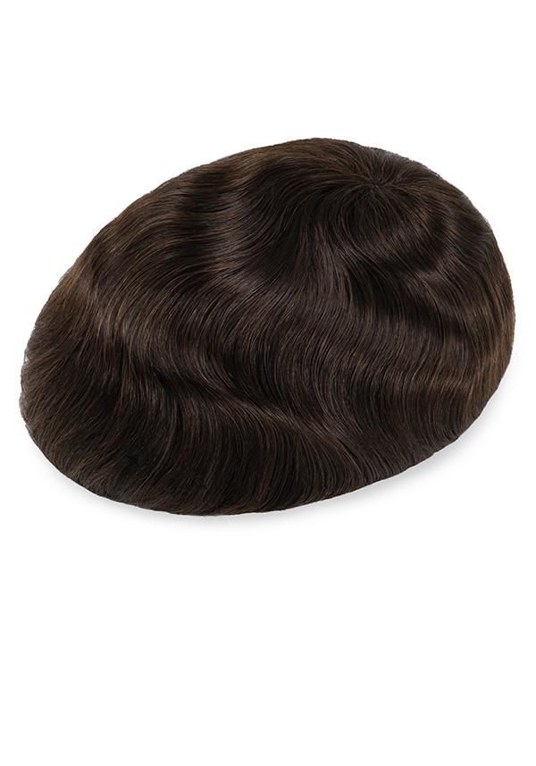 Prótesis Capilar de Skin de 0.10mm y Densidad de Cabello Media. Realista y de Fácil Colocación