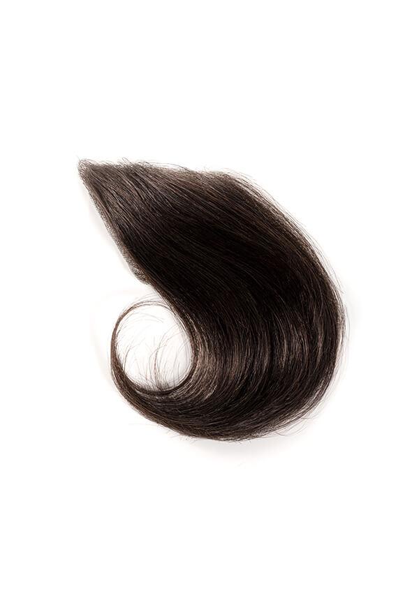 Tupé tipo parche para hombre de cabello real para las sienes e indetectable