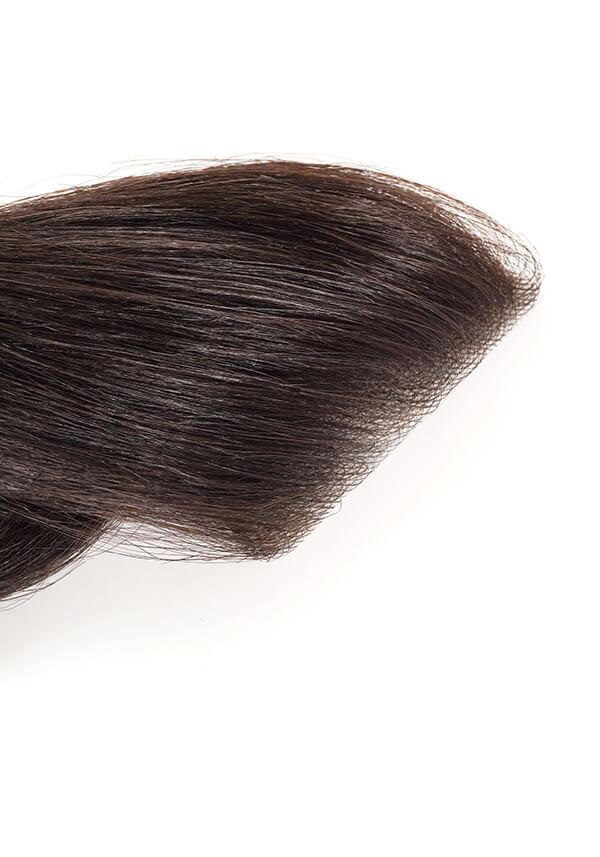 Peluca tipo Parche de cabello real para hombre para las sienes e indetectable