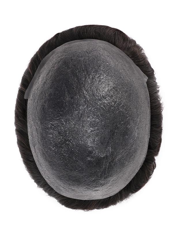 Prótesis Capilar para Hombre de Cabello Natural con  el Skin más Delgado y de Fácil colocación