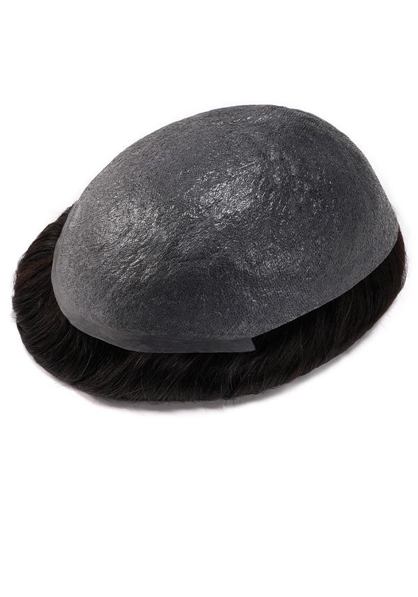 Prótesis Capilar para Hombre de Cabello Natural con  el Skin más Delgado