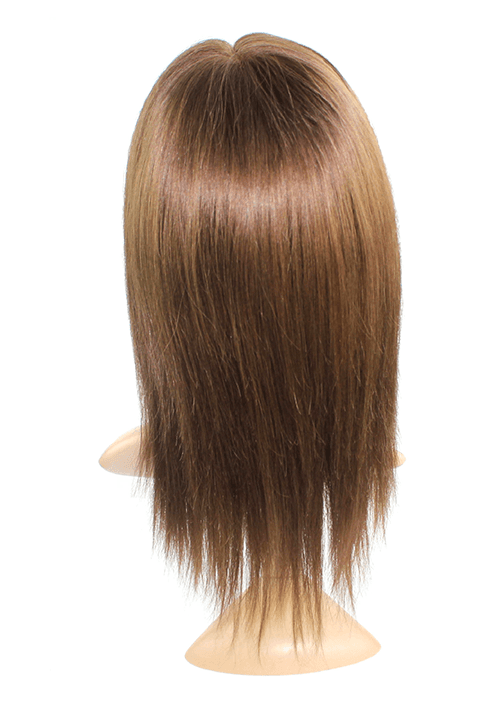 Peluca  Personalizada para Mujer de Encaje con Malla Ajustable y Perímetro de Skin de Cabello 100% Natural