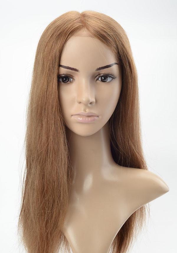 Peluca para Mujer Personalizada de Encaje  con Perímetro de Skin Altamente Durable y Transpirable