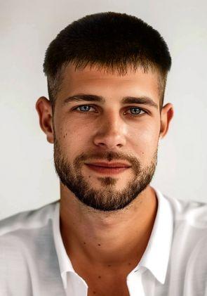 PEINADO LD0082 | Prótesis Capilar Precortado con Estilo de Cabello Corto. Natural, Realista y Listo para Colocar