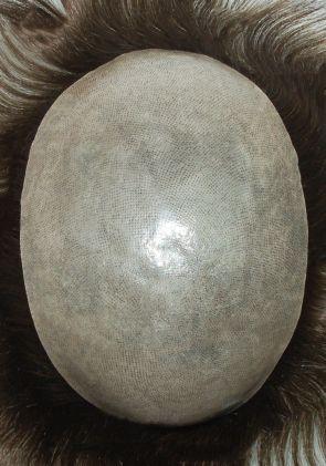 JQ359 | Prótesis Capilar Personalizado de Cobertura Completa de Gasa de Skin Altamente Durable y de Fácil Colocación