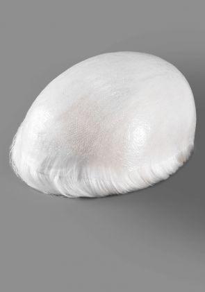 SuperSkin Senior| Prótesis Capilar con Canas de Skin Delgado de 0.08mm Realista y de Fácil Colocación