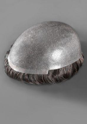 SuperSkin-M Senior| Prótesis Capilar con Canas de Skin de 0.10mm y Densidad de Cabello Media. Realista y de Fácil Colocación