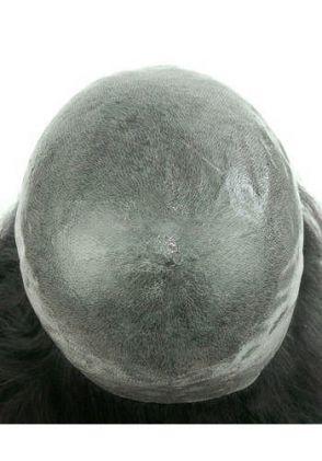 JQ1590 | Peluca para Mujer Personalizada de Cobertura Completa de Skin Delgado y Sin Nudos con Cabello Remy Inyectado. Altamente Realista y de Fácil Colocación