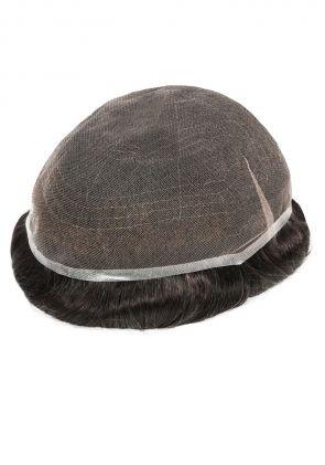 Prótesis Capilares Antibacterianas con Base de Encaje Francés Transpirable