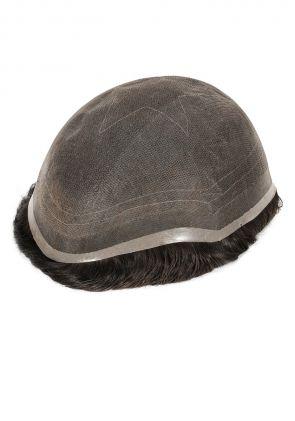 Prótesis Capilares Antibacterianas con Base Monofilamento Duradero y Densidad de Cabello Baja. Ideal para Señores Mayores.