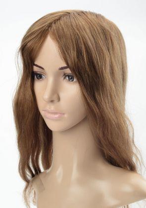 QX686 | Peluca para Mujer Personalizada de Integración y Voluminizador Tipo Red y Cabello Remy de Fácil Colocación