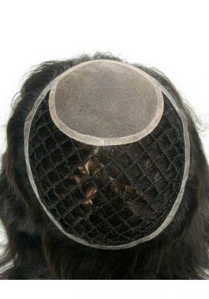 YJ176 | Peluca para Mujer Personalizada de Integración y Voluminizador de Seda y Perímetro de Skin. Altamente Durable