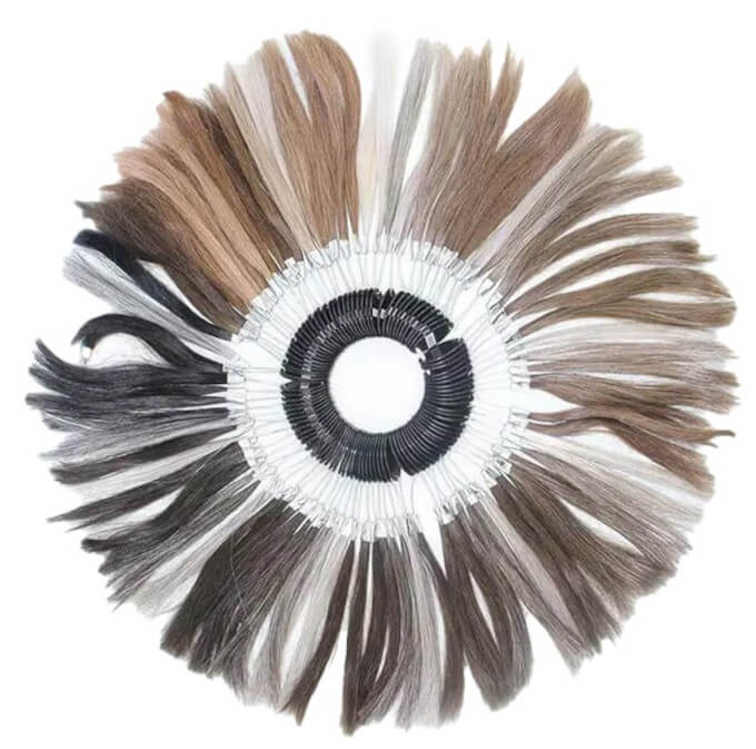 Anillo de color de prótesis capilares- combinacion con tu barba