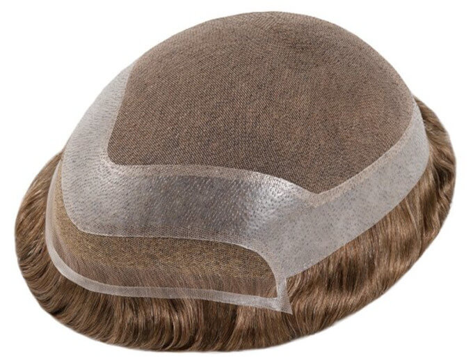 base ideal de protesis capilar: hibrida