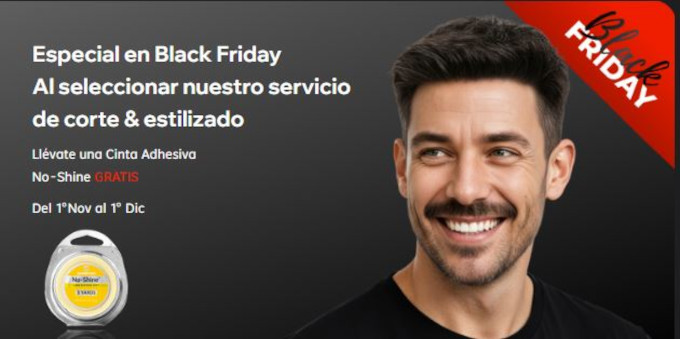 Ofertas de Black Friday en Lordhair- Accesorios Grátis- Prótesis Capilares
