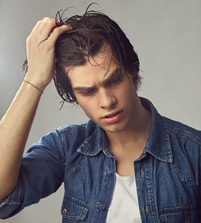Pérdida de cabello por hongos- Cabello Húmedo