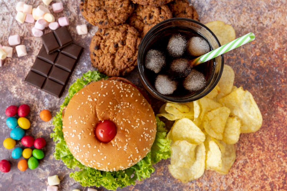 dieta no saludable