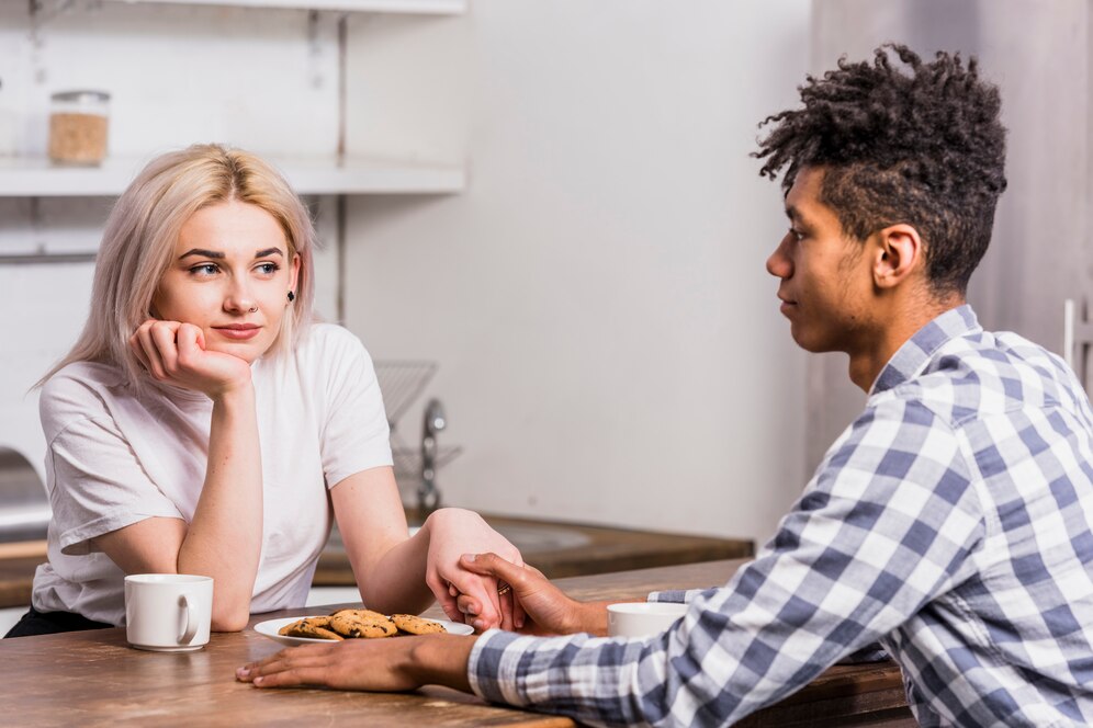 Habla con tu pareja acerca de como la pérdida de cabello te hace sentir