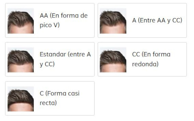 Contorno Frontal en Prótesis Capilares Personalizadas