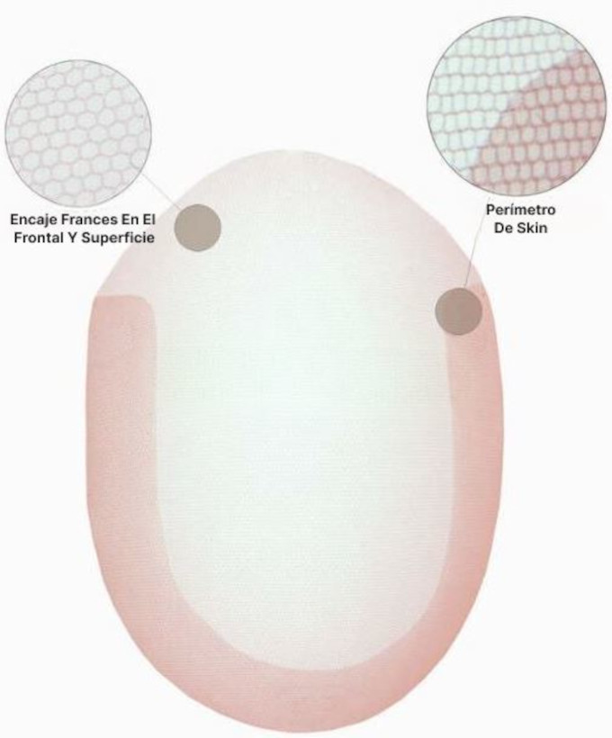 Diseño de base de Prótesis Capilar Híbrida