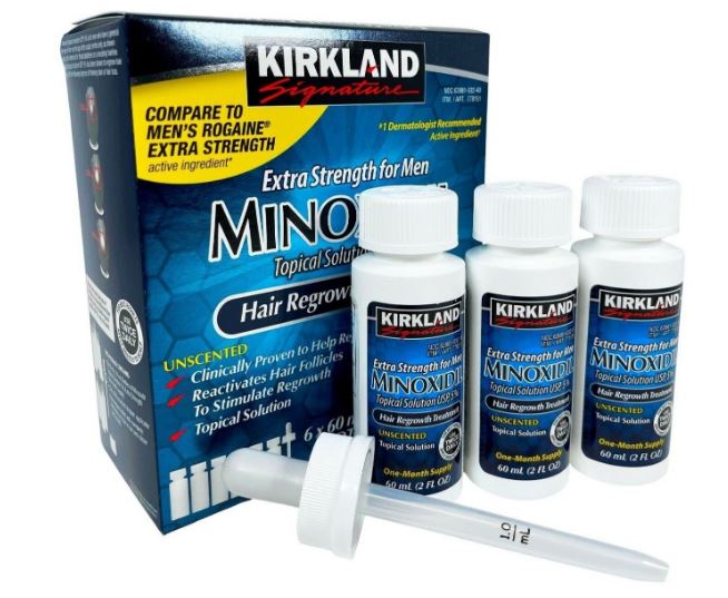 Minoxidil tratamiento tópico para la pérdida de cabello