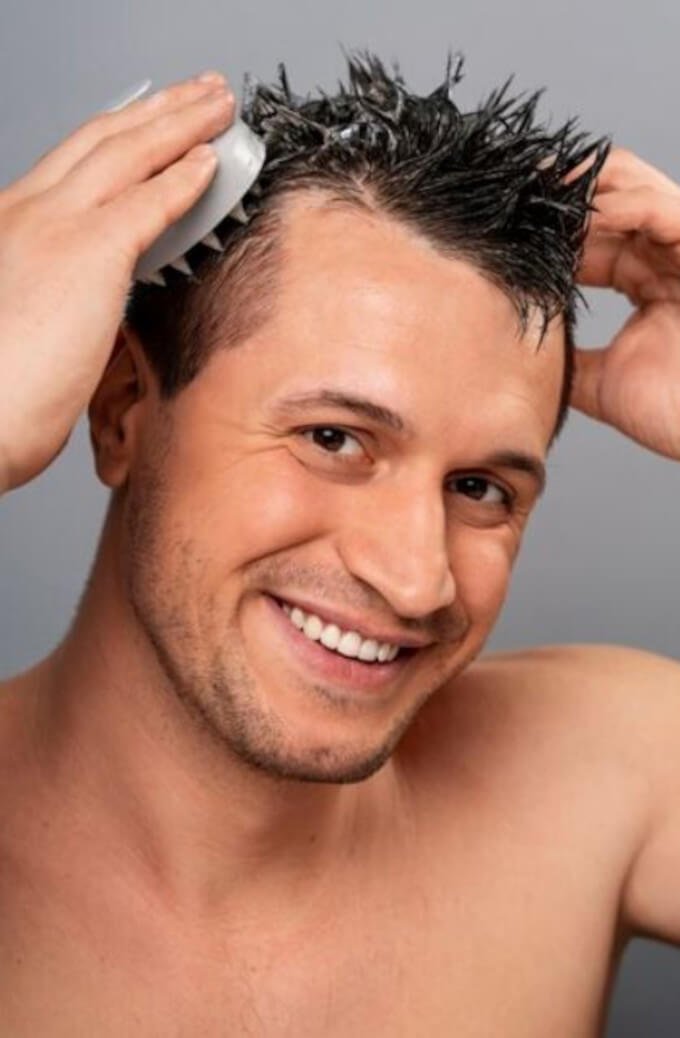 Masaje en el cuero cabelludo mejorará la circulación sanguínea