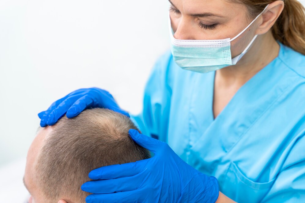 Prótesis capilar antibacteriana para la piel sensible