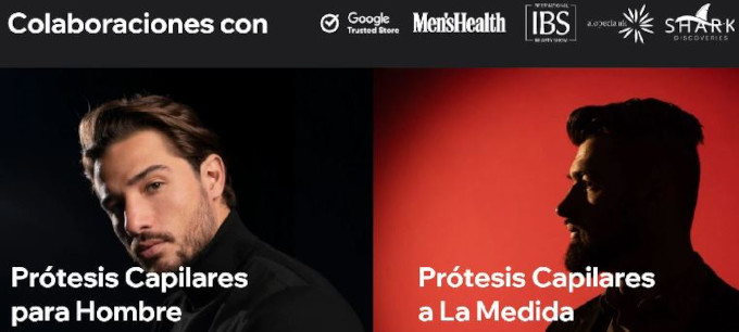 Presencia profesional de proveedores de protesis capilares