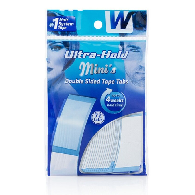 Cinta adhesiva para usar prótesis capilares cómodas