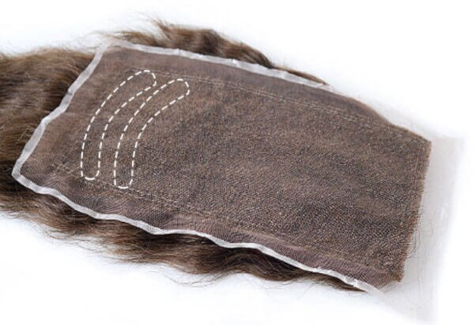 Protesis capilar frontal para hombre de encaje transpirable